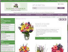 Tablet Screenshot of passionflowerboulder.com
